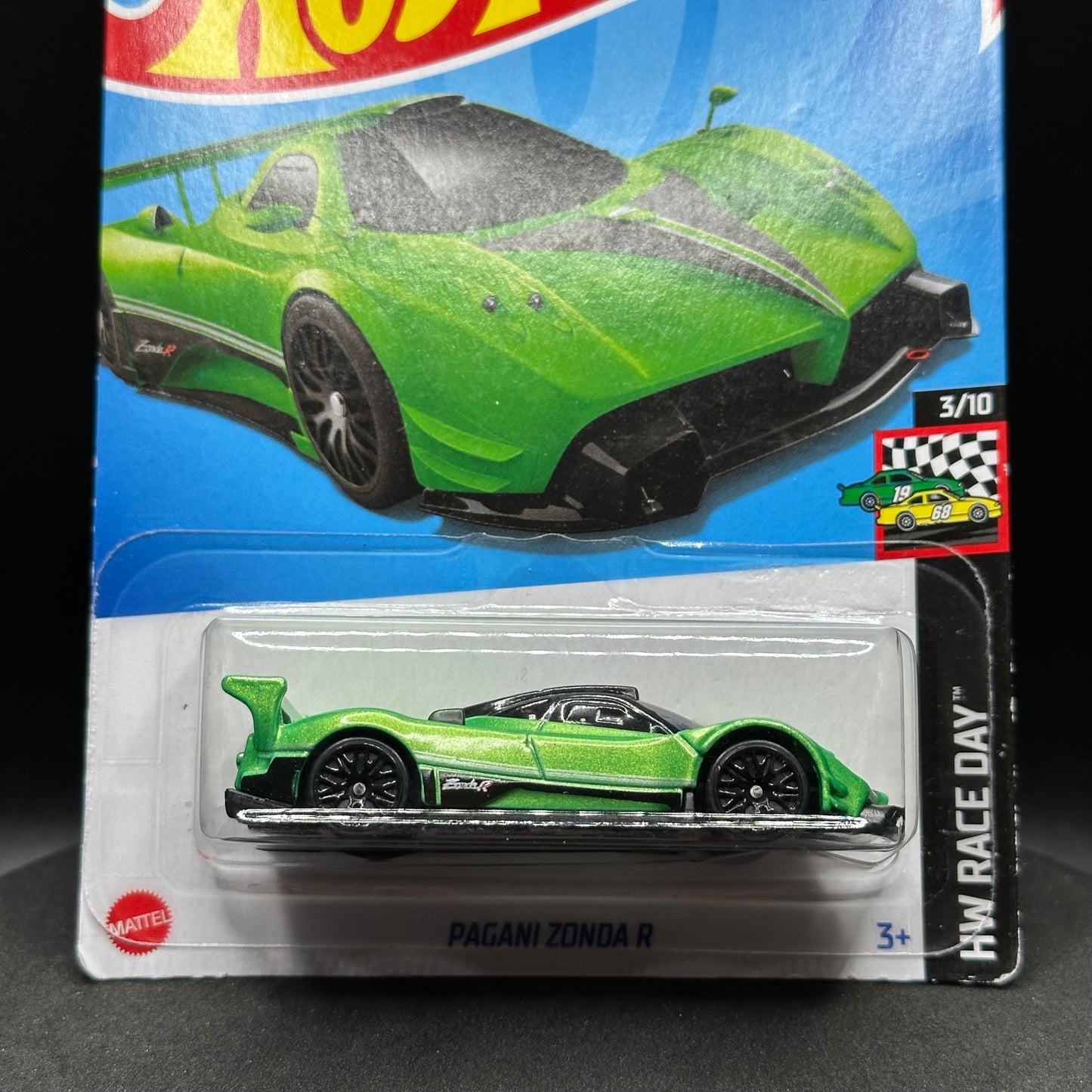 Hot Wheels Pagani Zonda R Green Kroger Exclusive