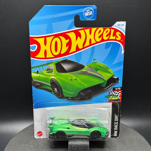 Hot Wheels Pagani Zonda R Green Kroger Exclusive