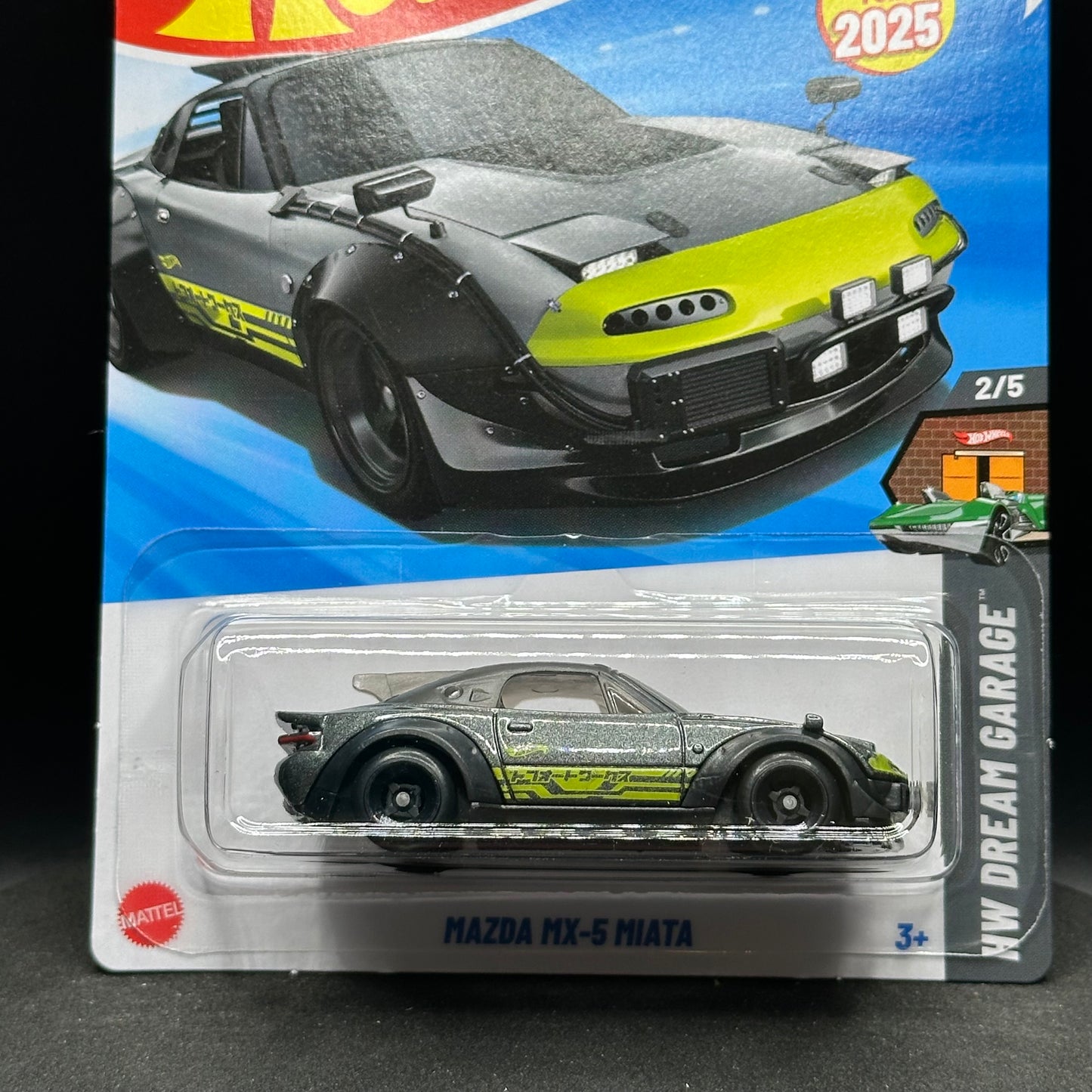 Hot Wheels Legends Tour Mazda Miata Gray