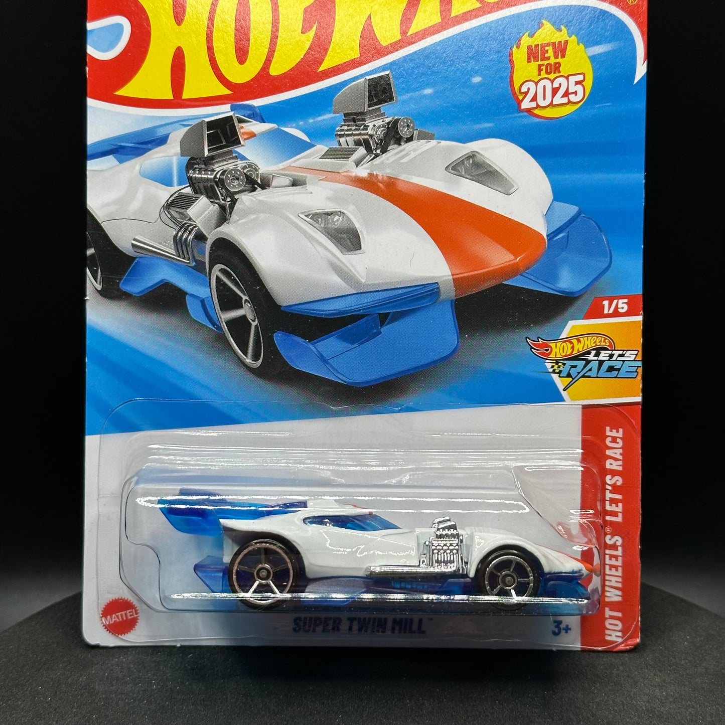 Hot Wheels Super Twin Mill White