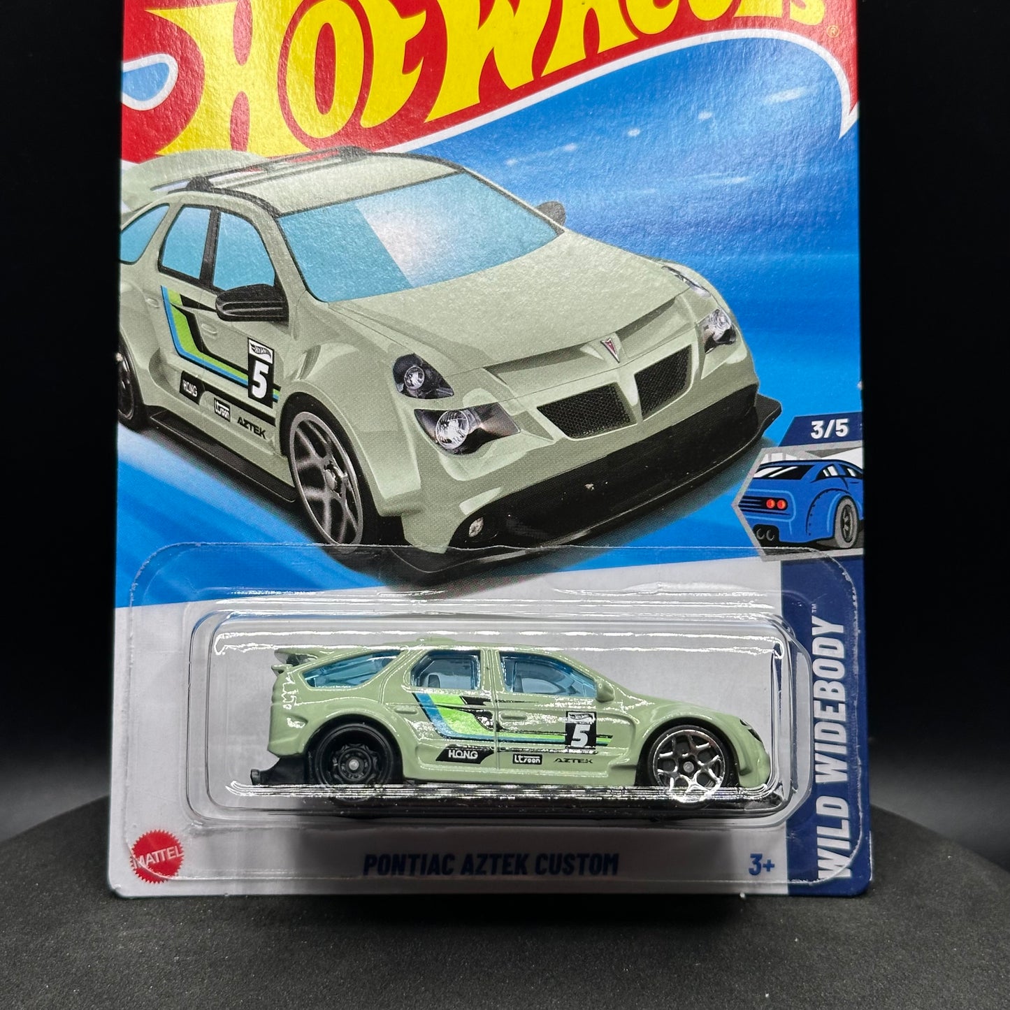 Hot Wheels Pontiac Aztek Custom Green