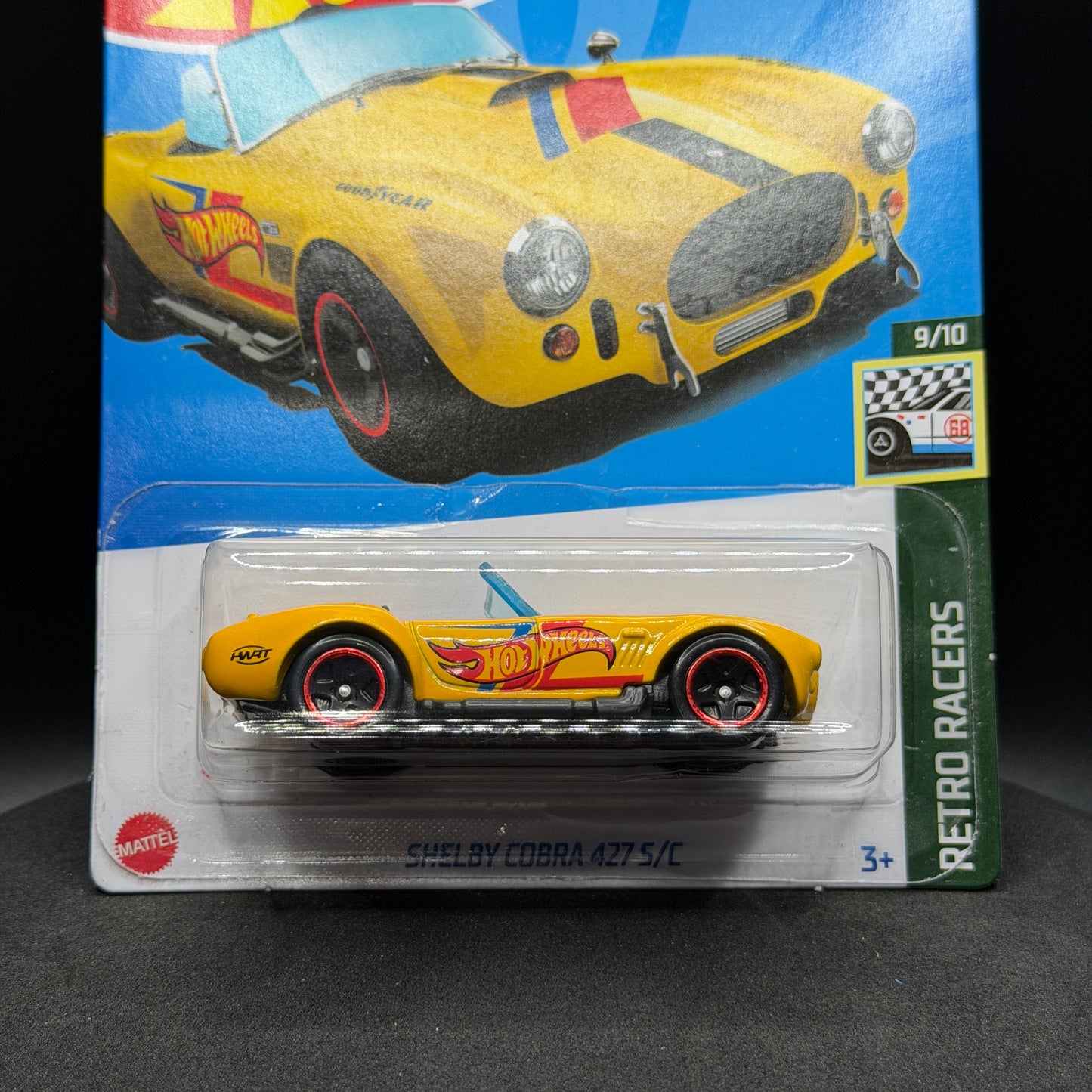 Hot Wheels Shelby Cobra 427 S/C Yellow