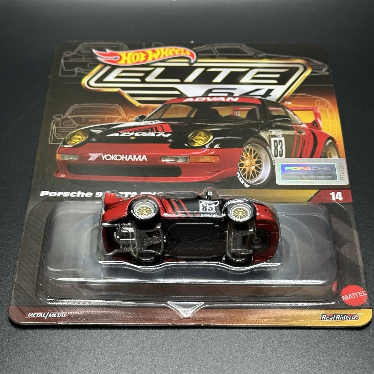 Hot Wheels Elite 64 Porsche 911 GT2 993