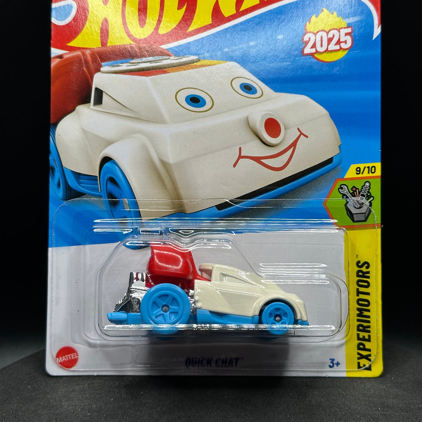 Hot Wheels Quick Chat White