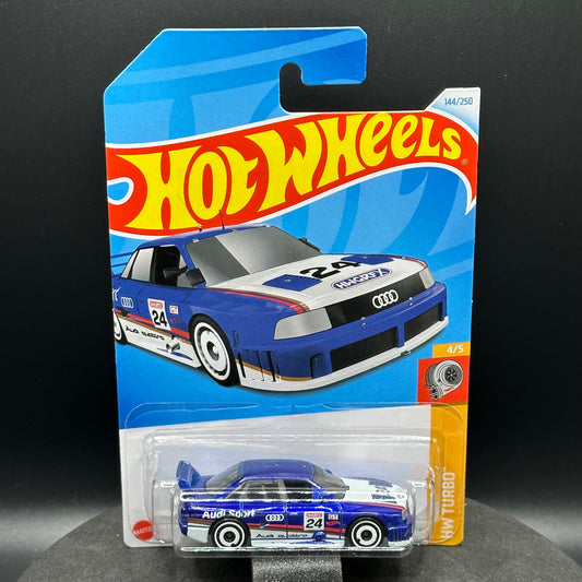 Hot Wheels Audi 90 Quattro Blue