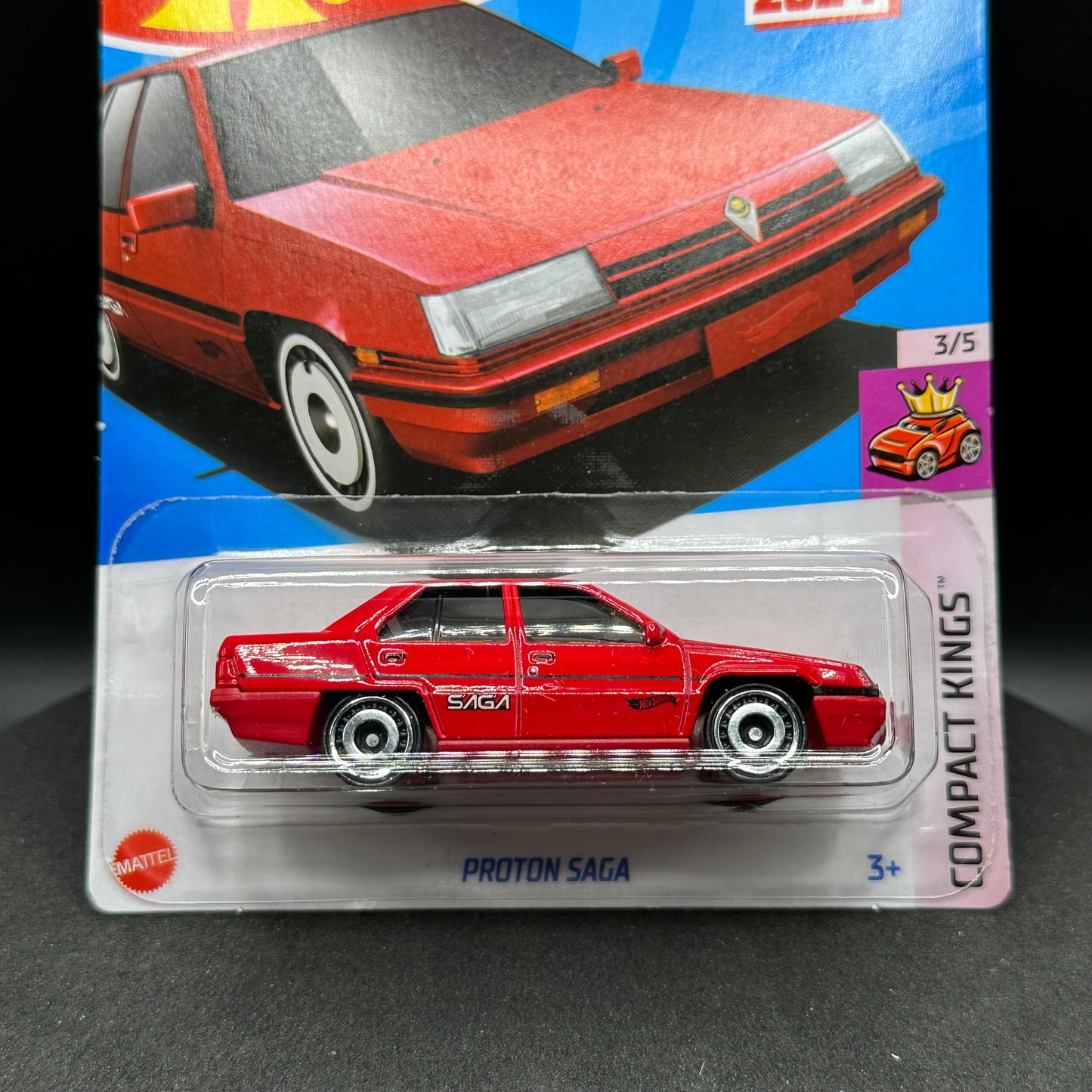 Hot Wheels Proton Saga Red