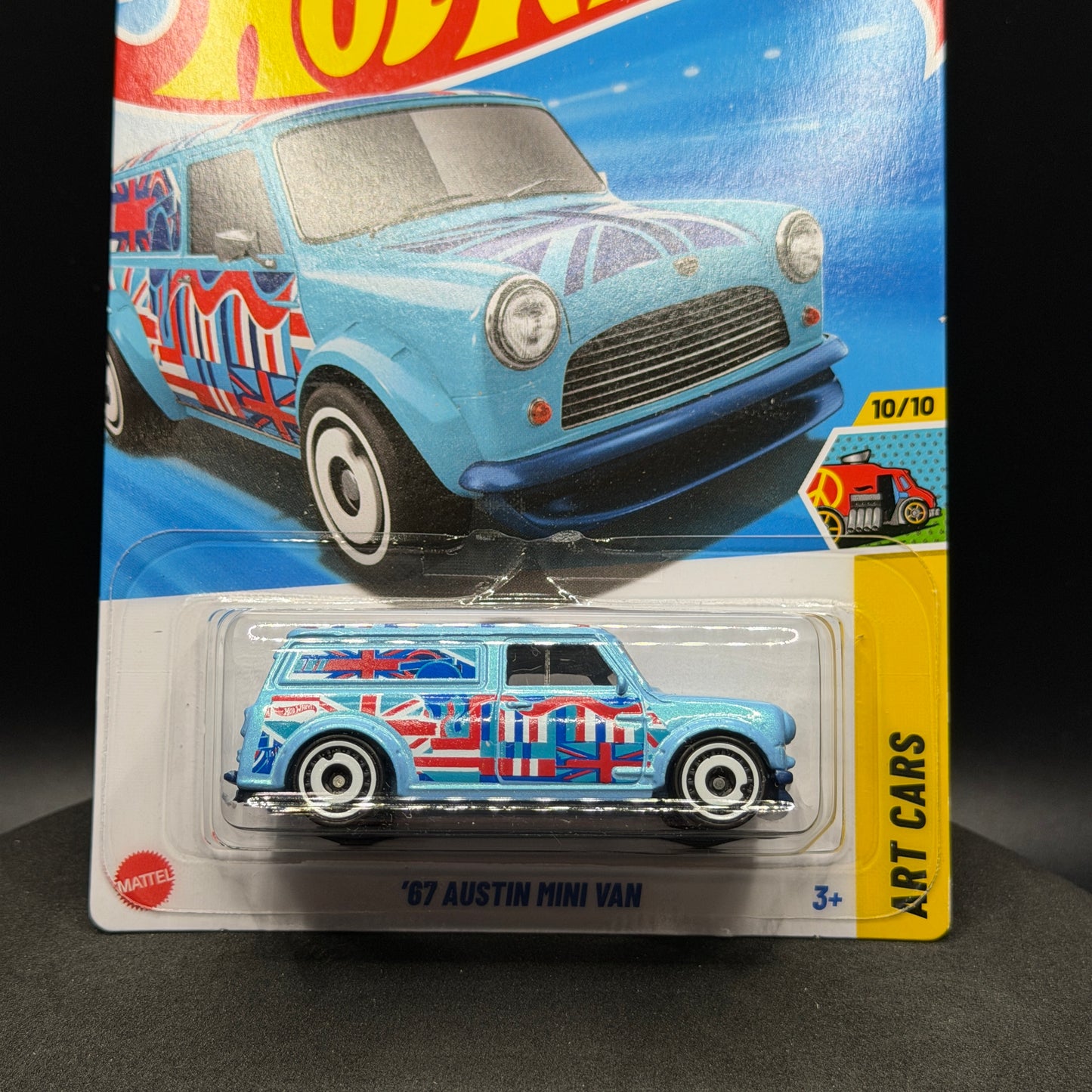 Hot Wheels ‘67 Austin Mini Van Blue