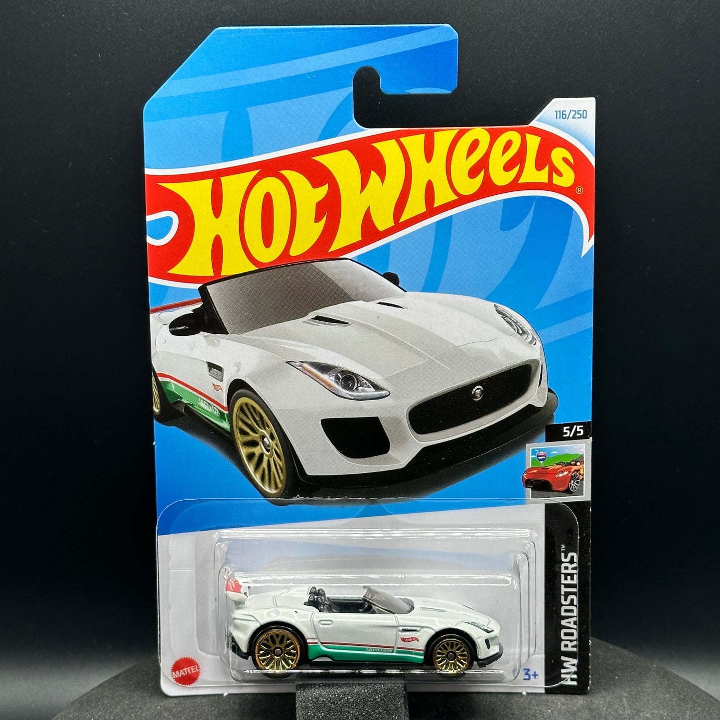 Hot Wheels Jaguar F-Type Project 7 White