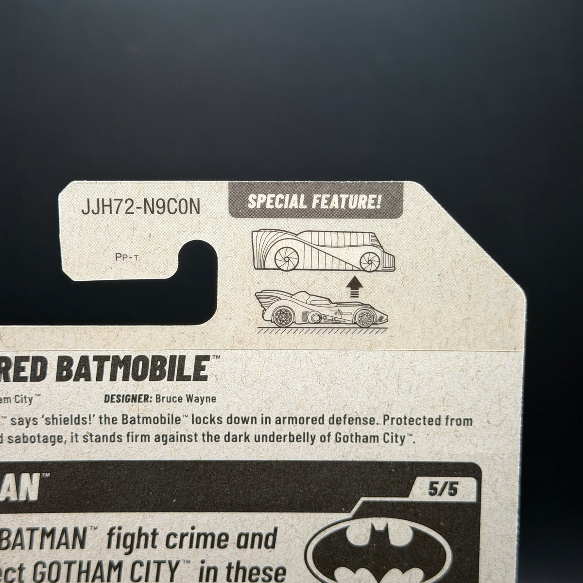 Hot Wheels Armored Batmobile