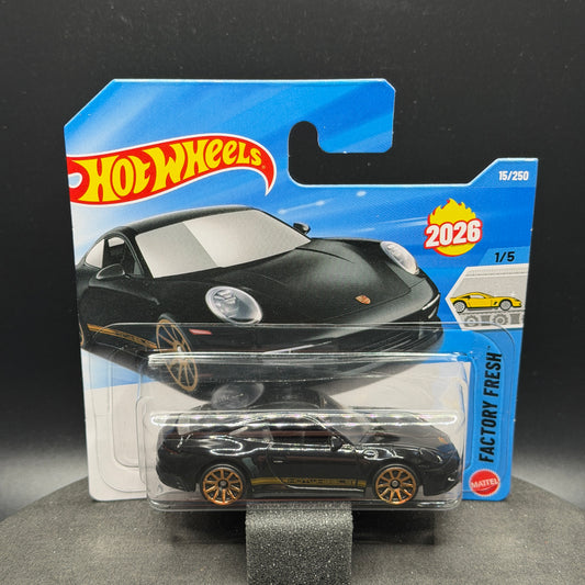 Hot Wheels Porsche 911 Carrera T Black SC