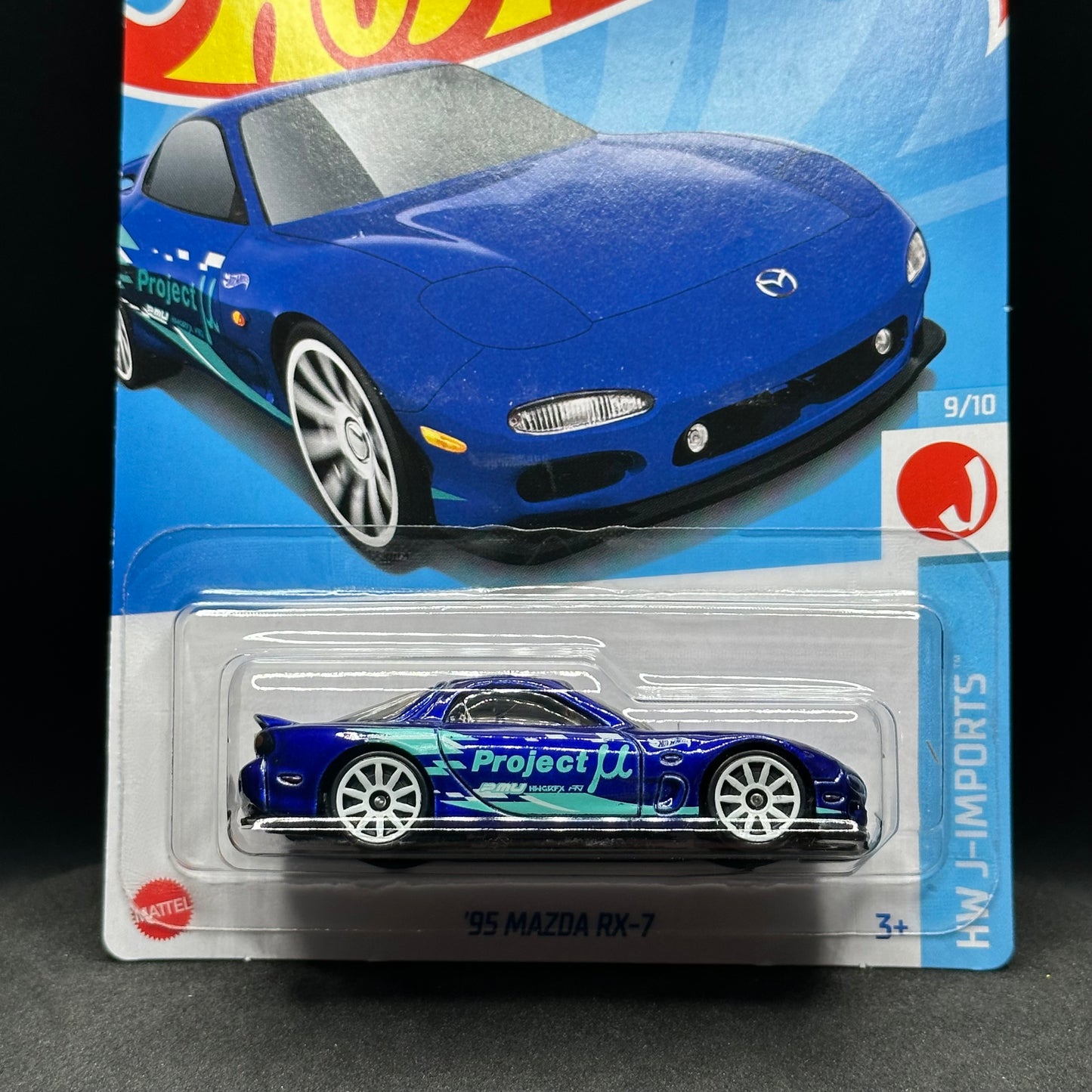 Hot Wheels ‘95 Mazda RX-7 Blue