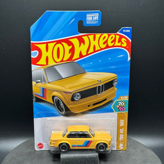 Hot Wheels BMW 2002 Yellow