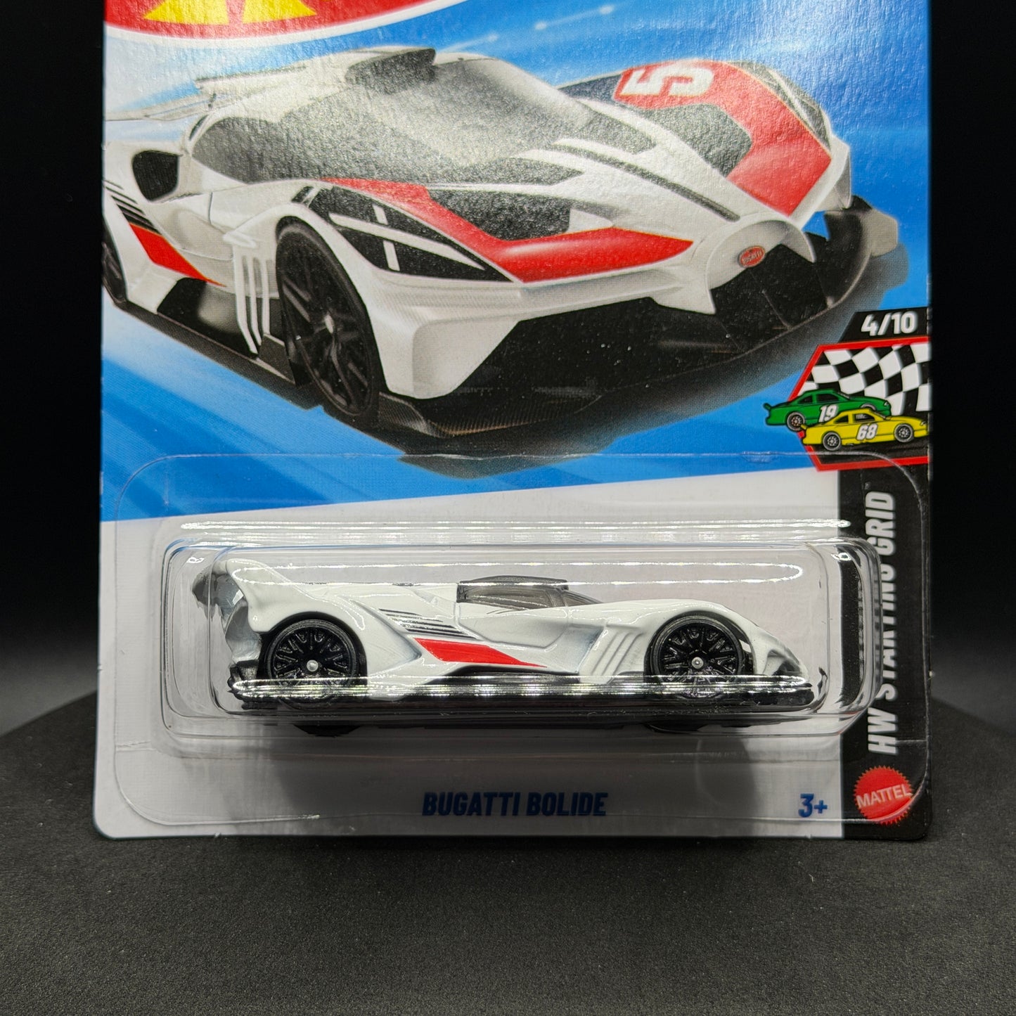 Hot Wheels Bugatti Bolide White/Red