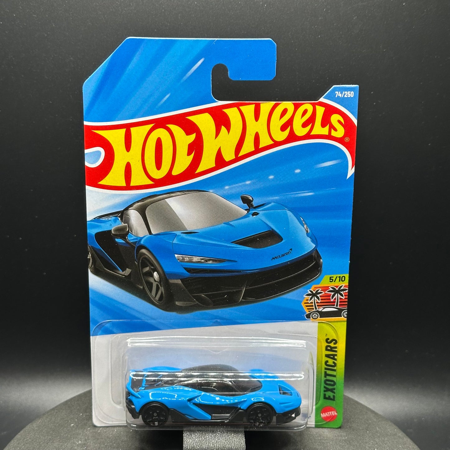 Hot Wheels McLaren W1 Blue