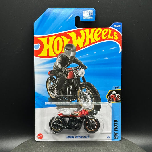Hot Wheels Honda CB750 Cafe Red