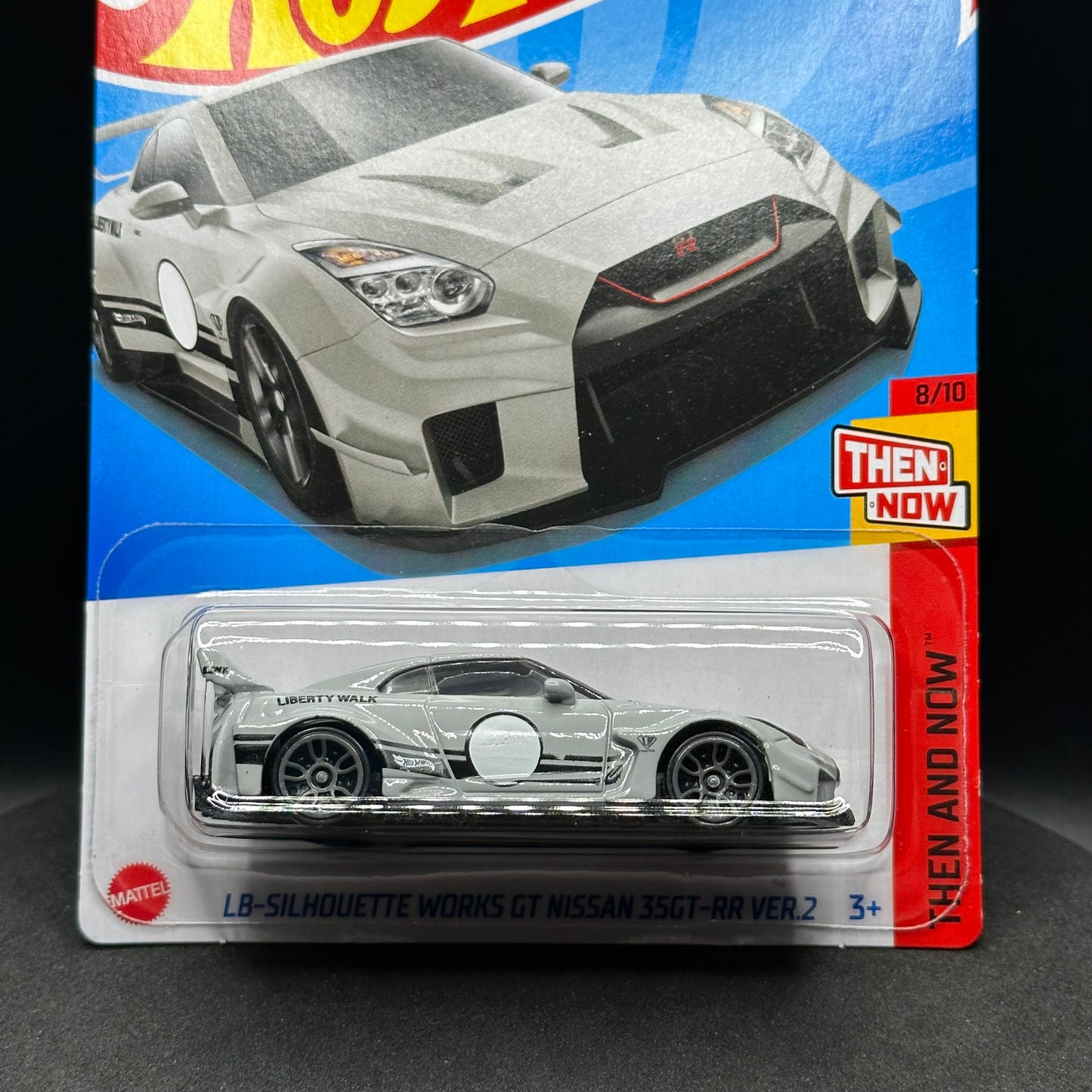 Hot Wheels Liberty Walk Nissan GTR R35 Gray