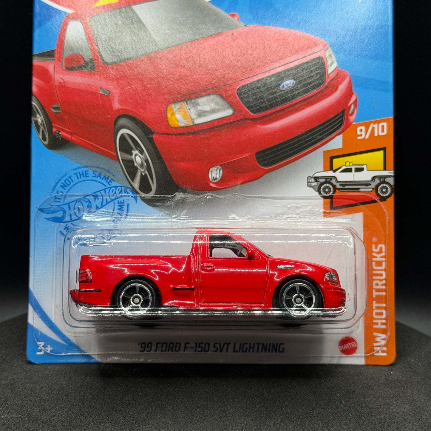 Hot Wheels ‘99 Ford F-150 SVT Lightning Red