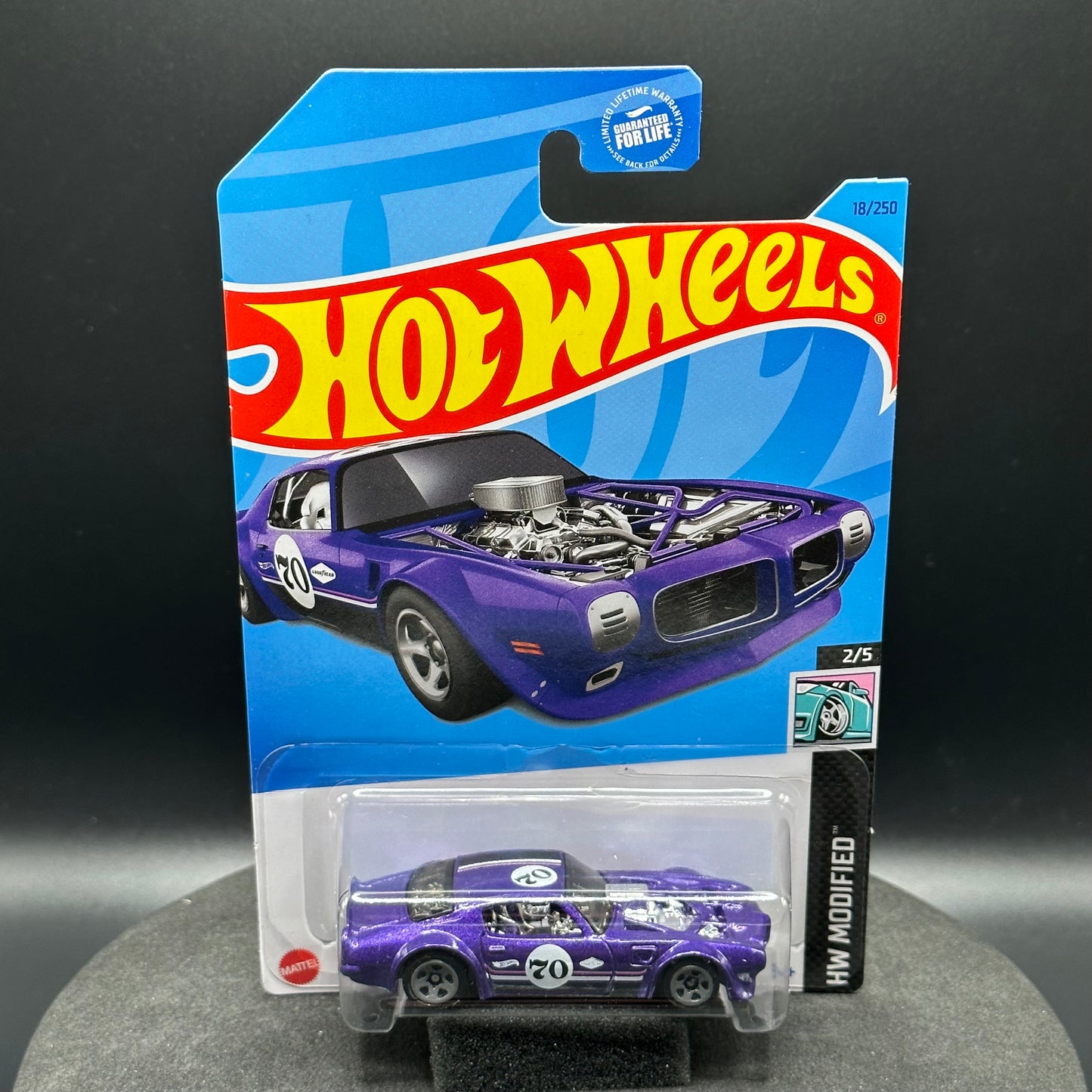 Hot Wheels Pontiac Firebird Purple