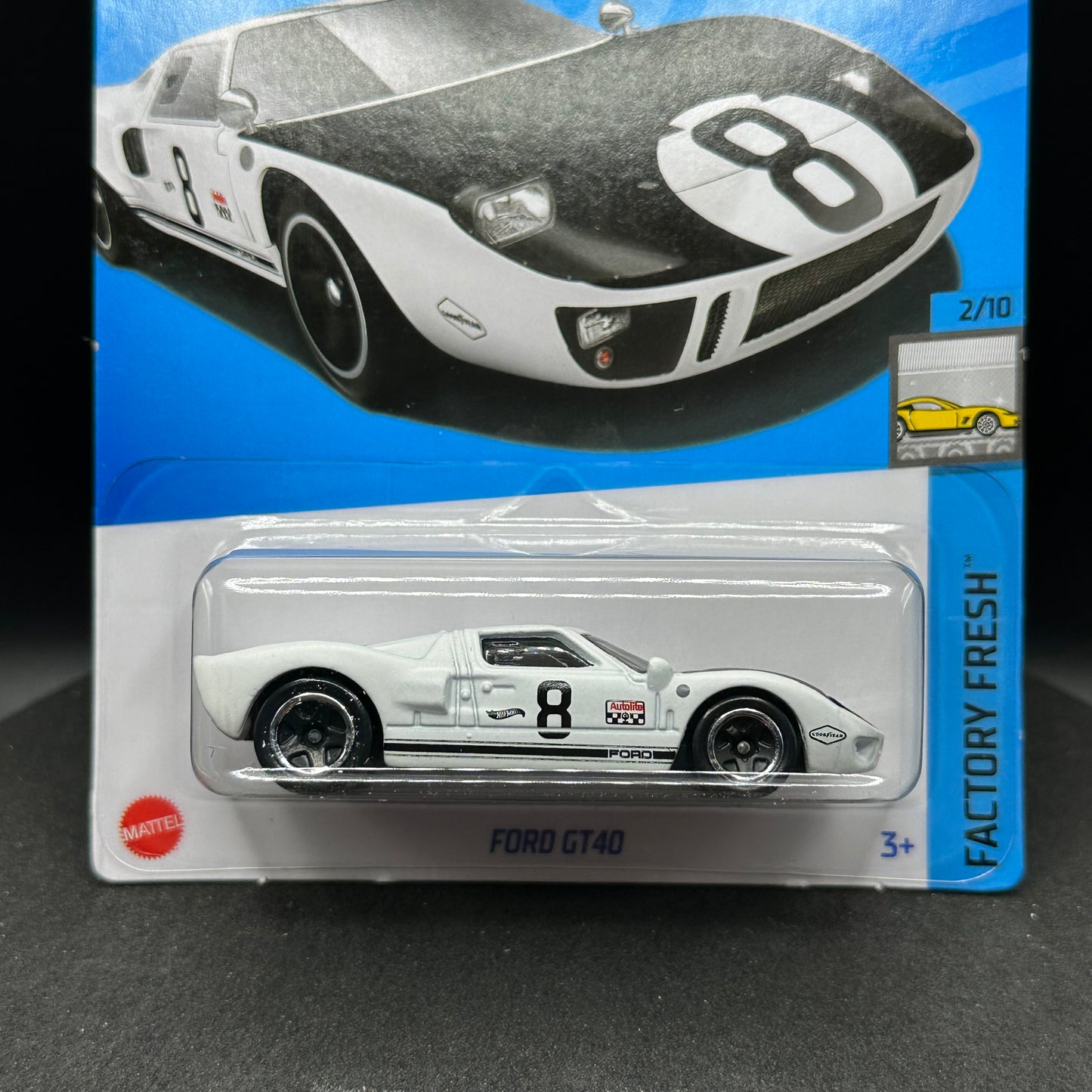 Hot Wheels Ford GT40 White