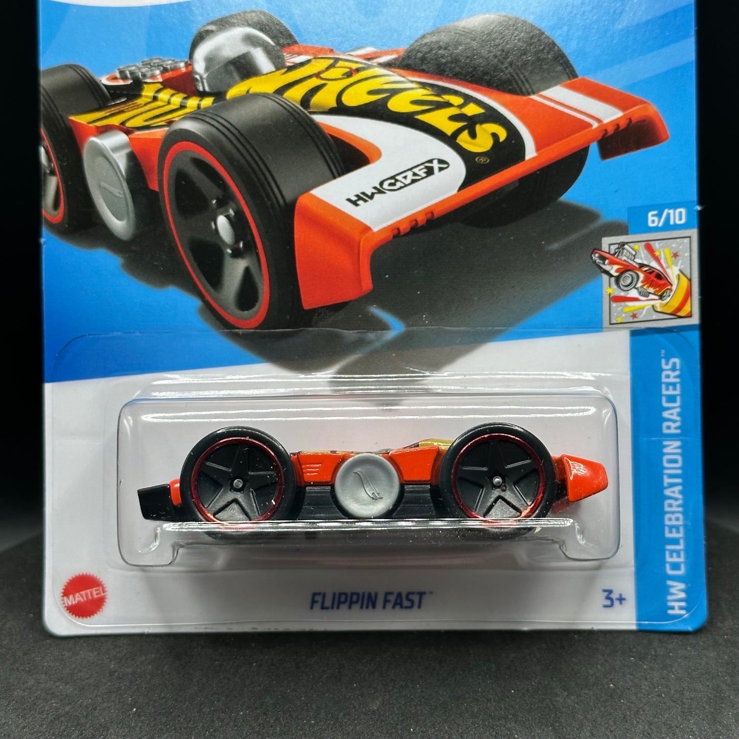 Hot Wheels Flippin Fast Orange & Black