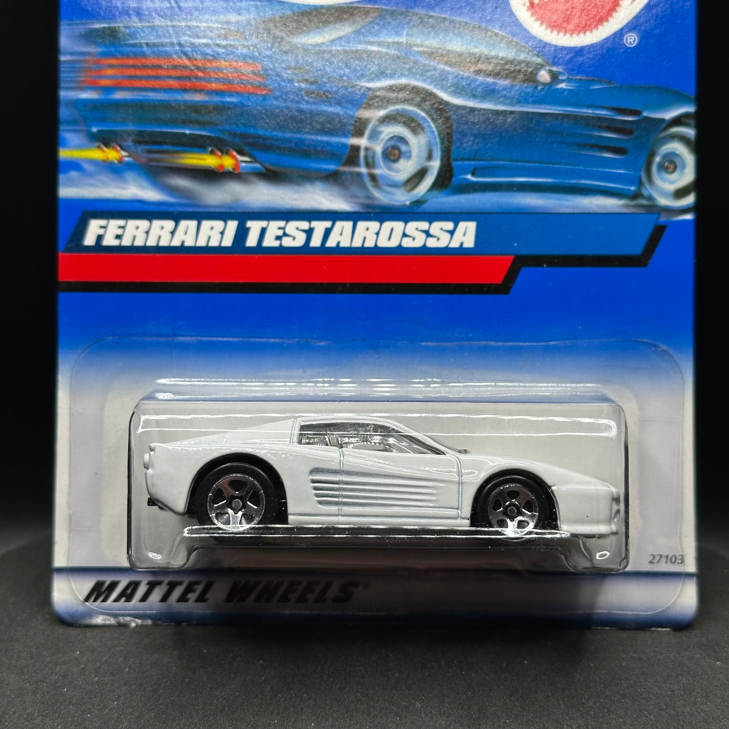 Hot Wheels Ferrari Testarossa White