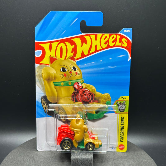 Hot Wheels Feline Lucky Gold