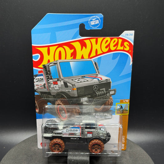 Hot Wheels Mercedes Benz Unimog 1300L ZAMAC