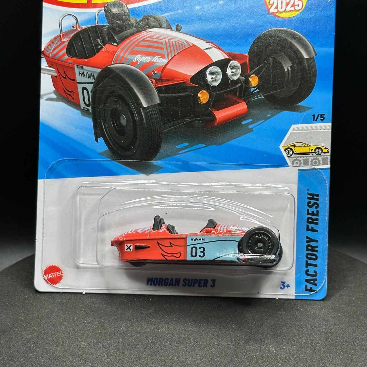 Hot Wheels Morgan Super 3 Orange