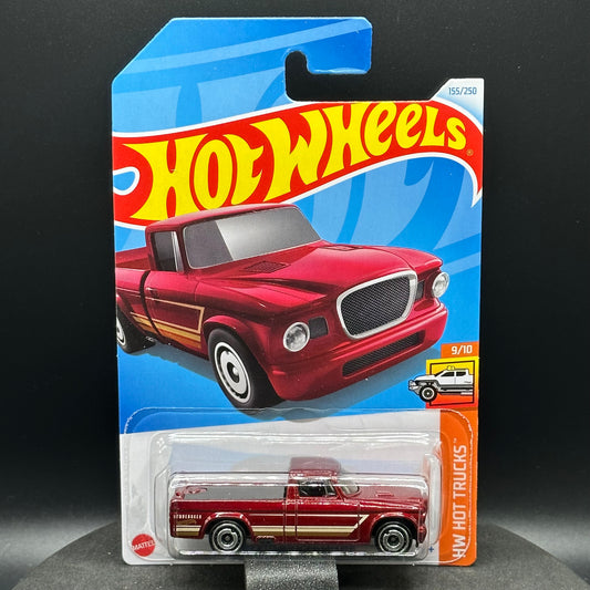 Hot Wheels ‘63 Studebaker Champ Red