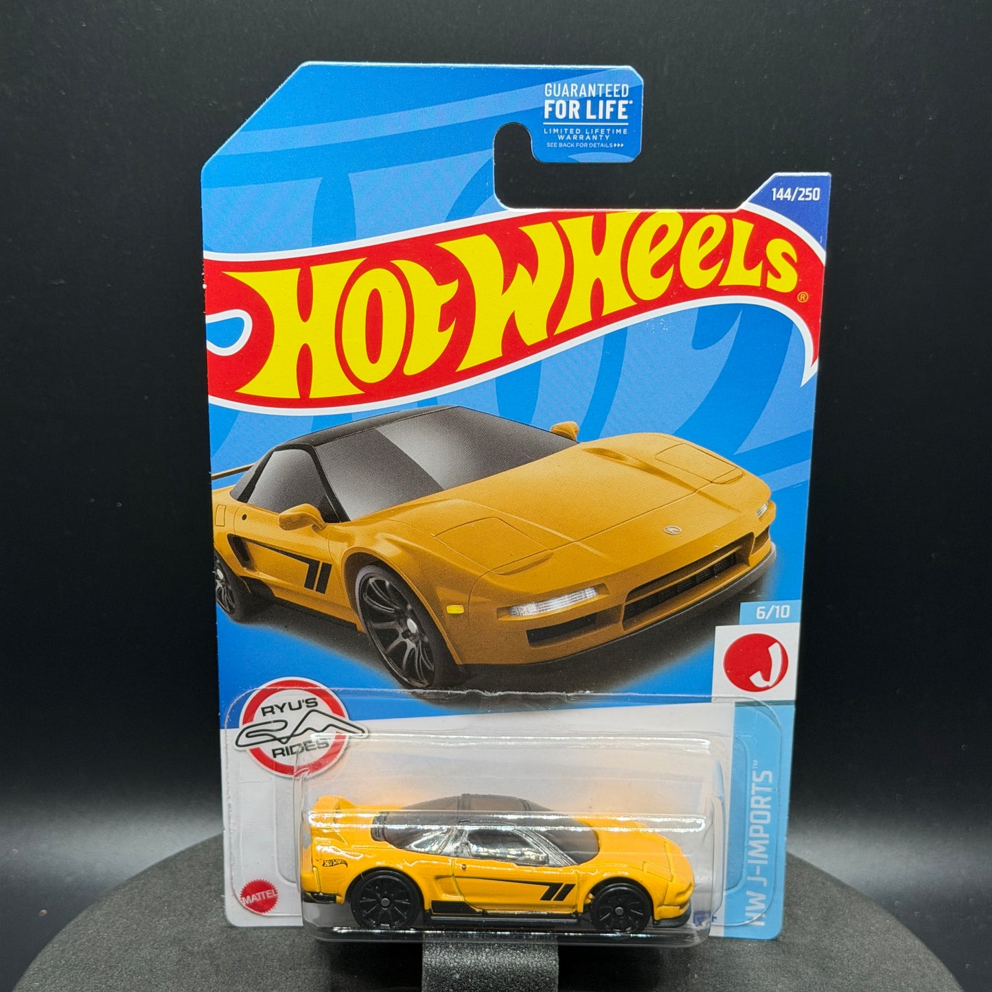 Hot Wheel ‘90 Acura NSX Yellow
