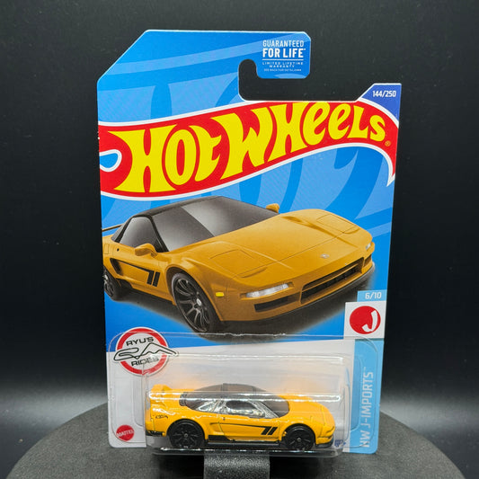 Hot Wheel ‘90 Acura NSX Yellow