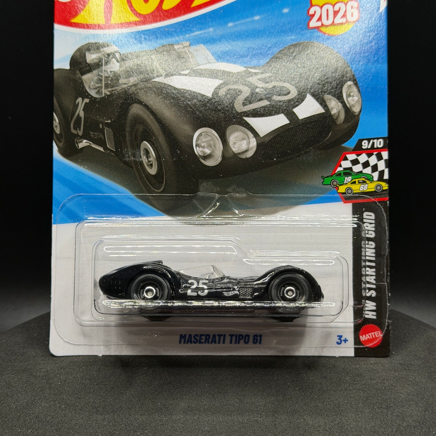 Hot Wheels Maserati Tipo 61 Black