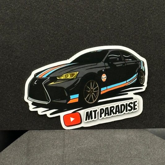 MT Paradise Lexus Gulf Sticker