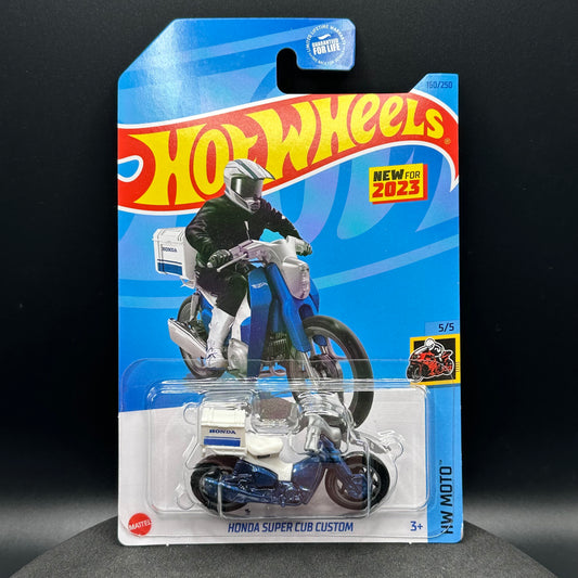 Hot Wheels Honda Super Cub Blue