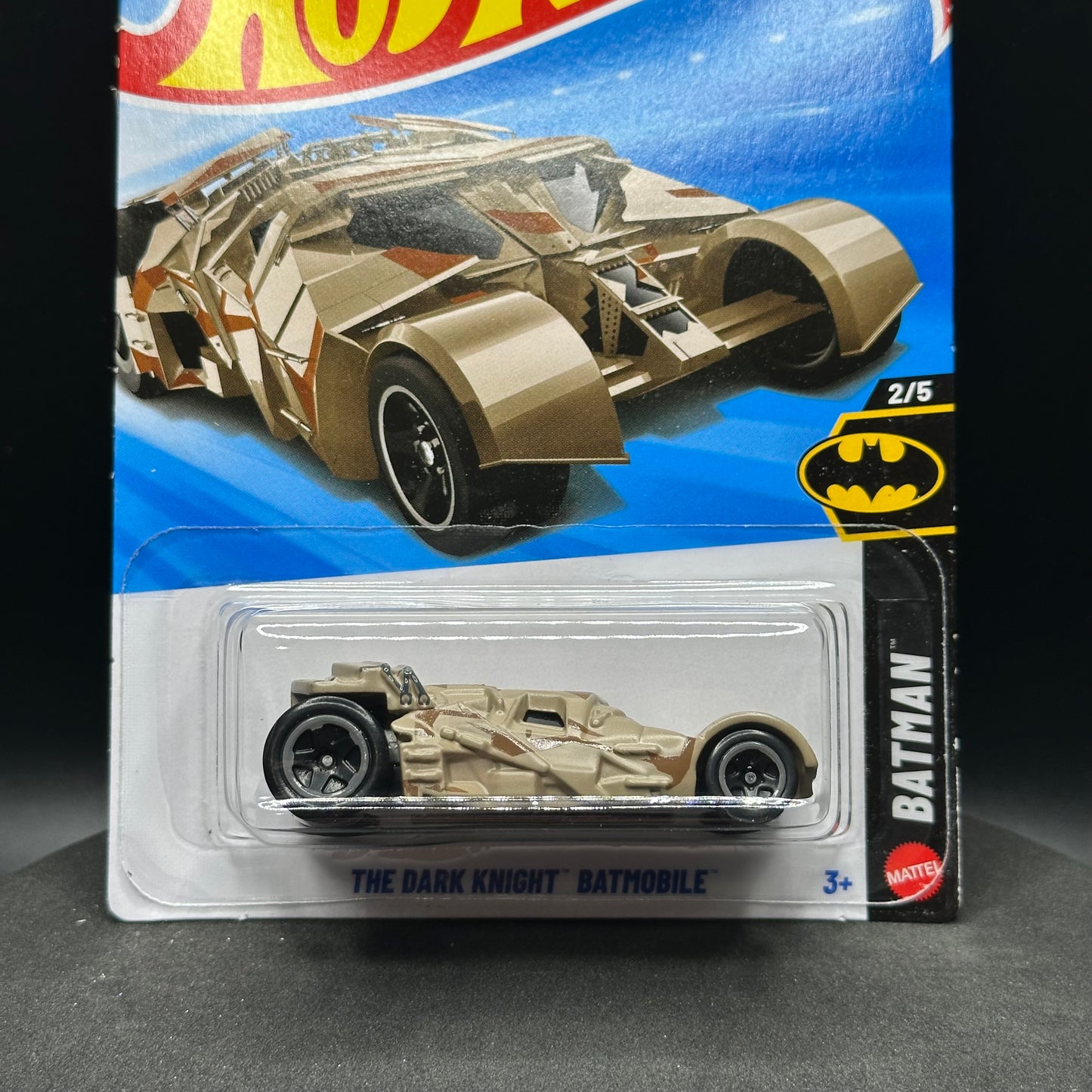 Hot Wheels The Dark Night Batmobile Desert Camo