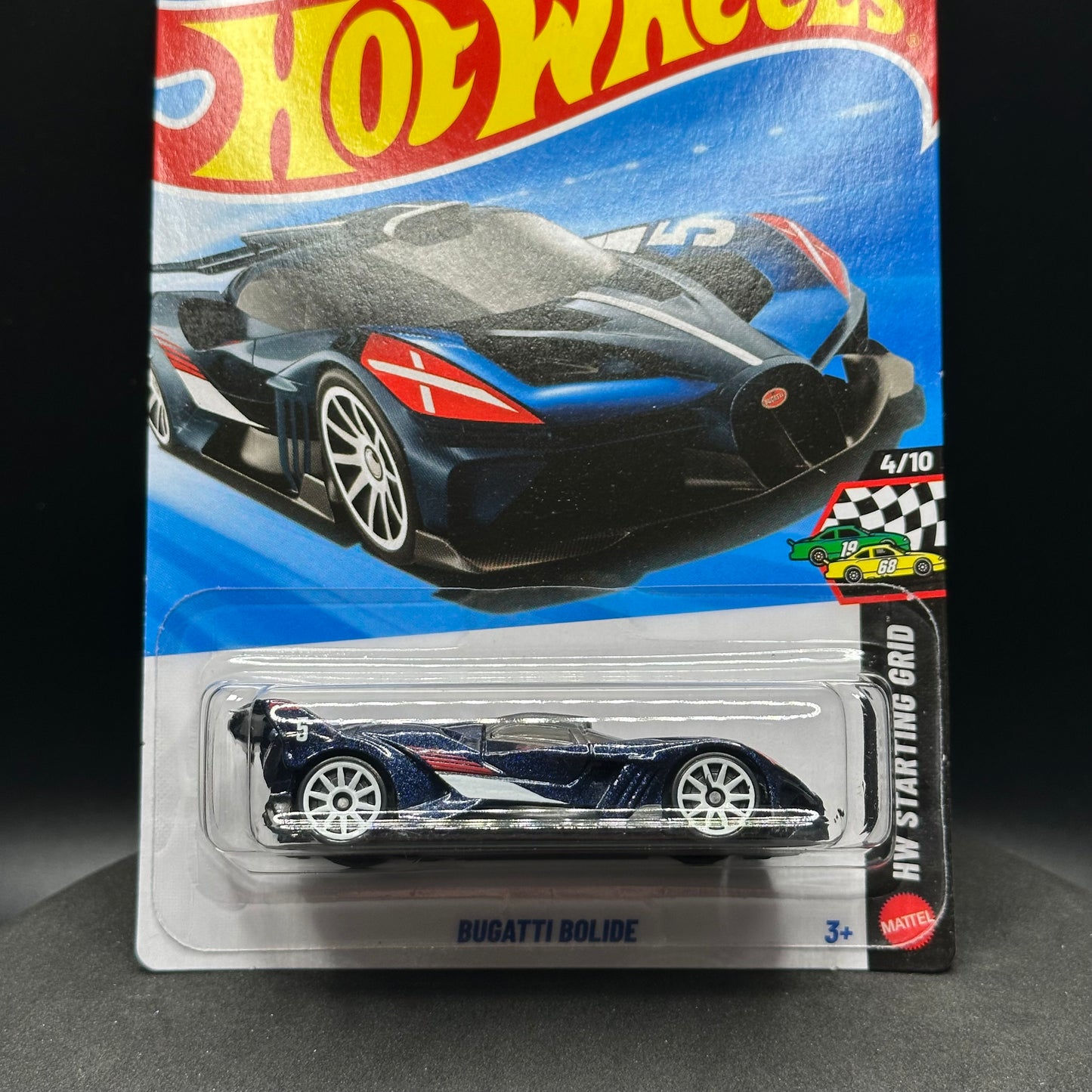 Hot Wheels Bugatti Bolide Dark Blue