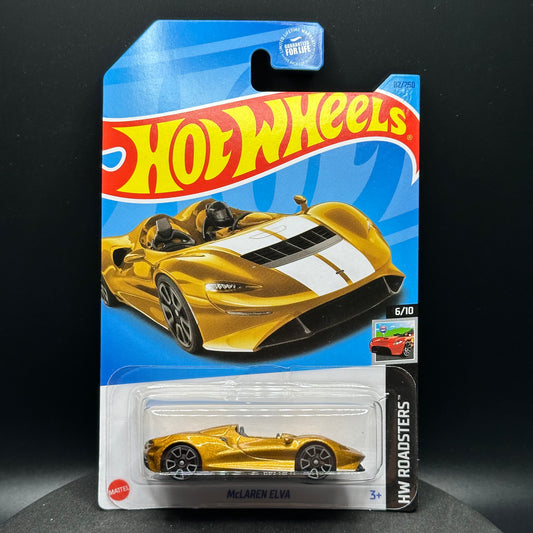 Hot Wheels McLaren Elva Gold