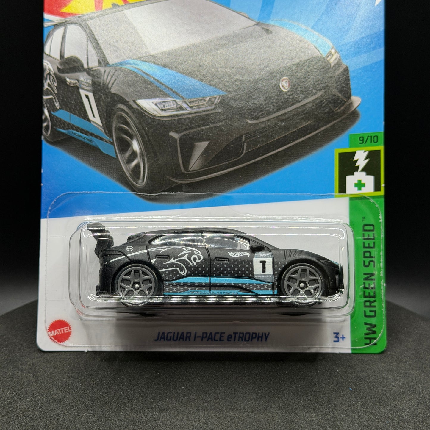Hot Wheels Jaguar I Pace e Trophy Black