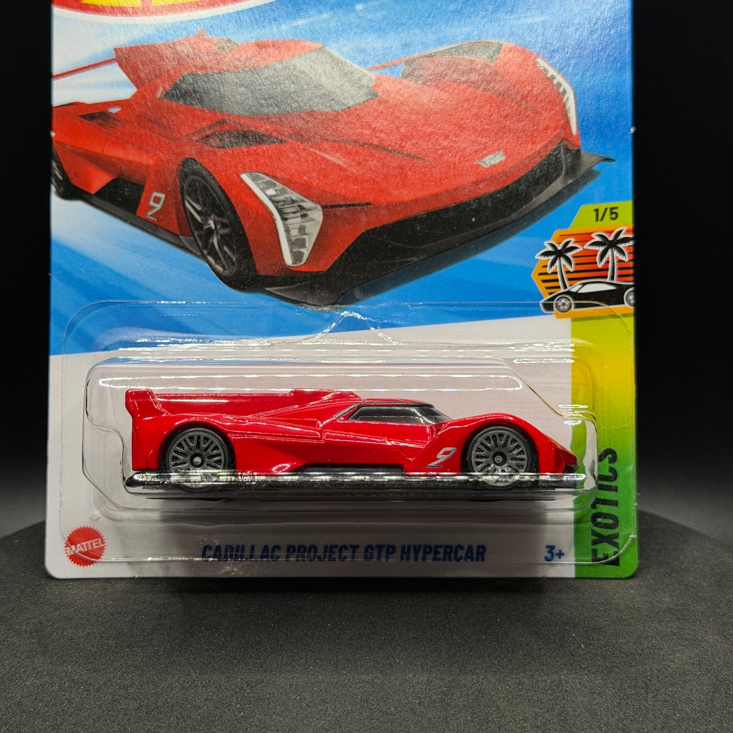 Hot Wheels Cadillac Project GTP Hypercar Red