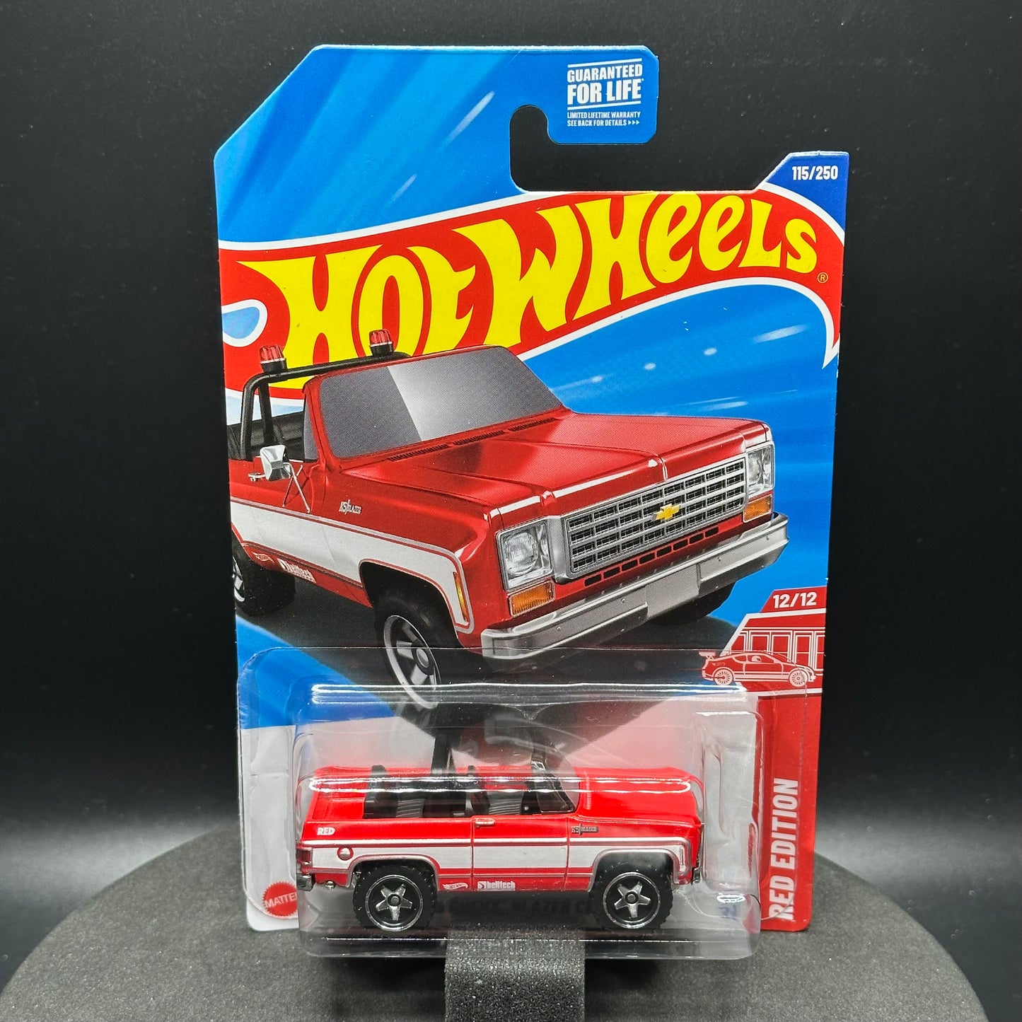 Hot Wheels ‘75 Chevy Blazer Custom Red Edition
