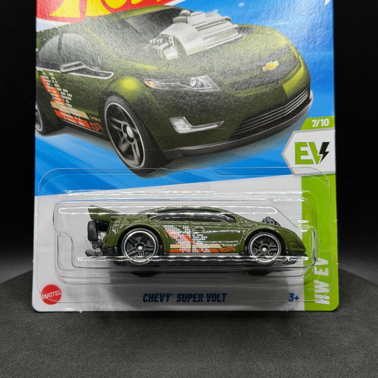 Hot Wheels Chevy Super Volt Green