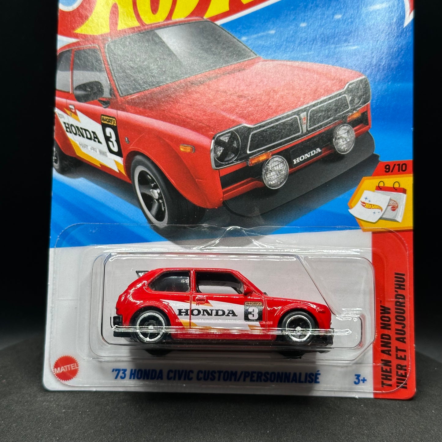 Hot Wheels ‘73 Honda Civic Custom Red