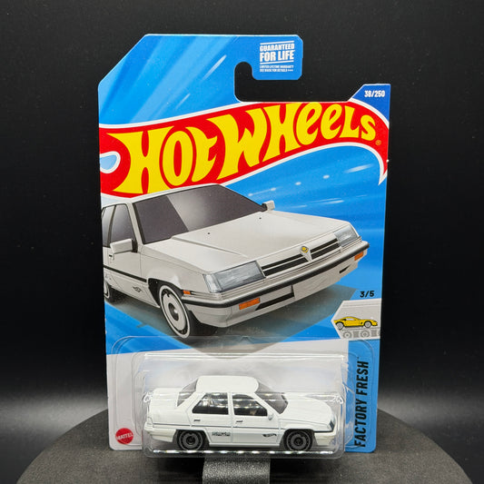 Hot Wheels Proton Saga White