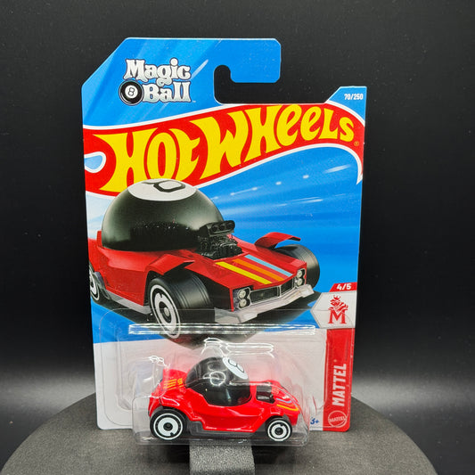 Hot Wheels Magic 8 Ball Decidedly Go Red