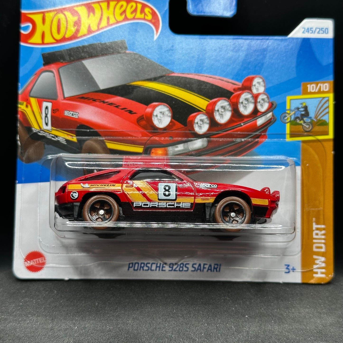 Hot Wheels Porsche 928S Safari TH Short Card