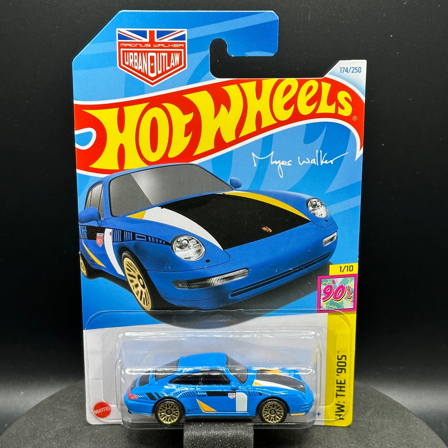 Hot Wheels Magnus Walker ‘96 Porsche Carrera Blue