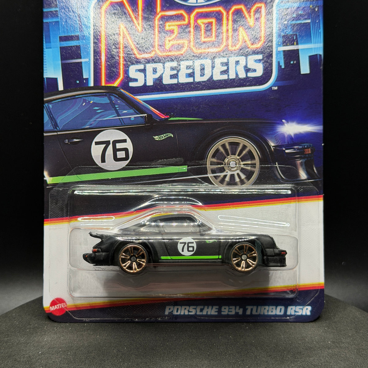 Hot Wheels Porsche 934 Turbo RSR Neon Speeders