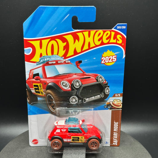 Hot Wheels Lil Roar Mini Cooper Red
