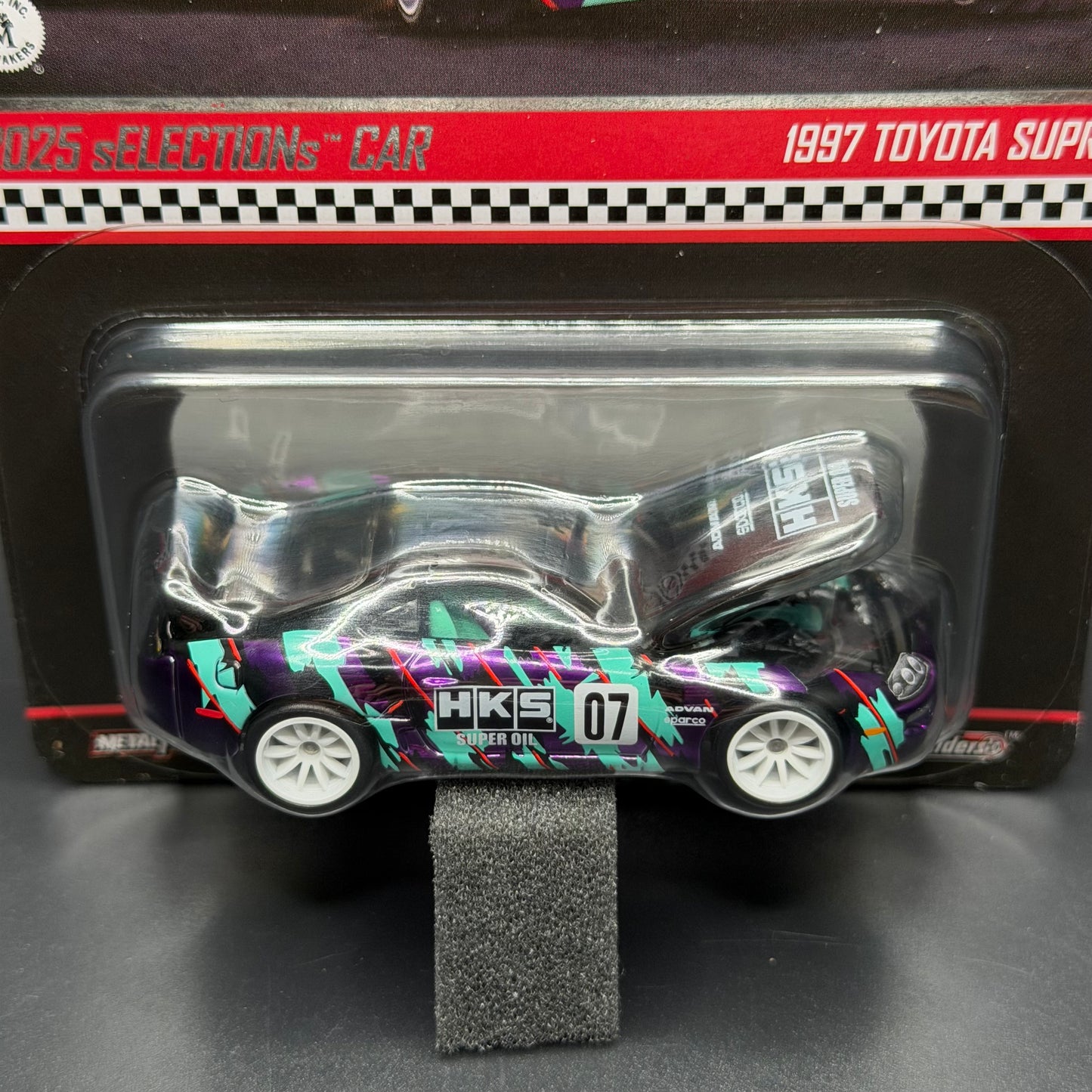 Hot Wheels RLC 1997 Toyota Supra Purple HKS