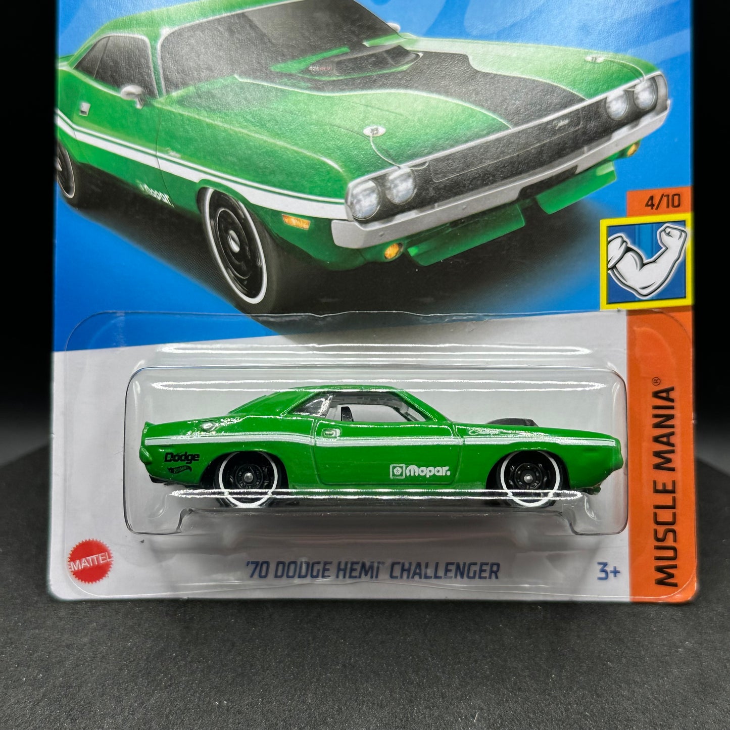 Hot Wheels Dodge Hemi Challenger Green